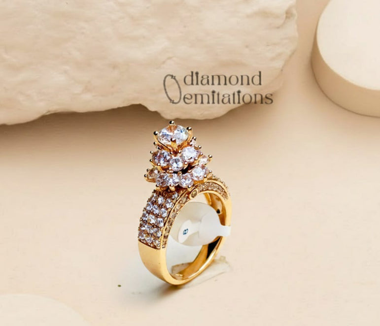 24k Goldplated imported branded ring