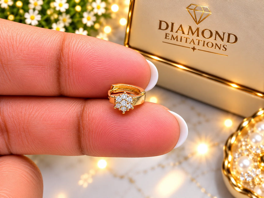 18 karat gold plated imported nosering