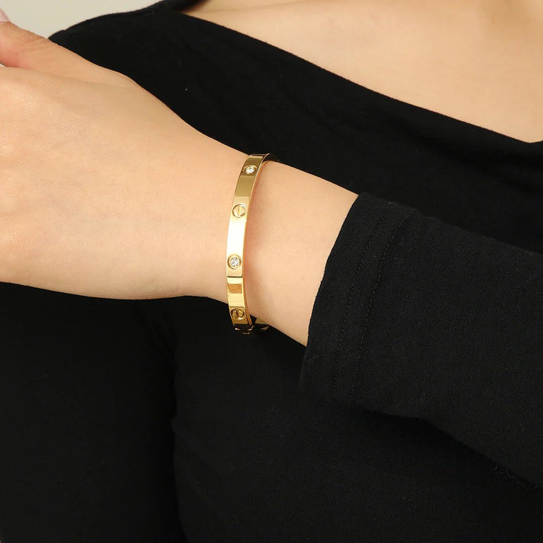 Gold plated imported branded bracelet