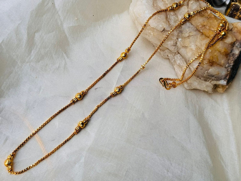 Goldplated imported chain