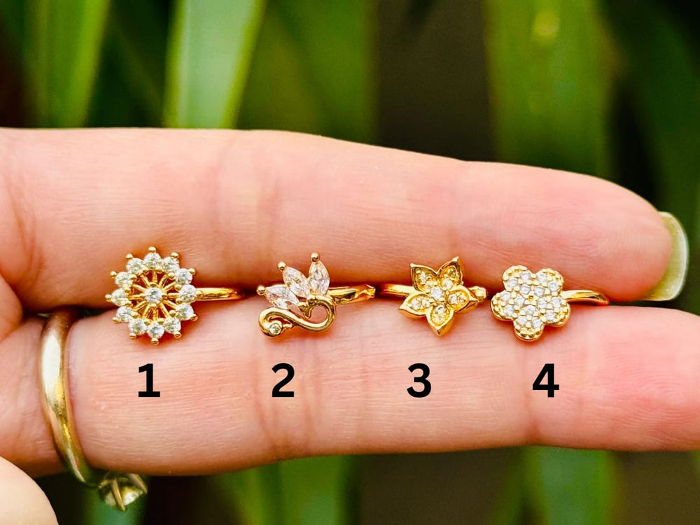 Diamond Cut Nose Pin Diamond Cut Nosepins – Diamond Emitations