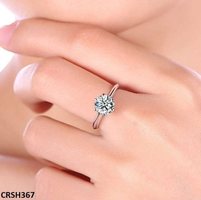 Casual Silver Ring 8