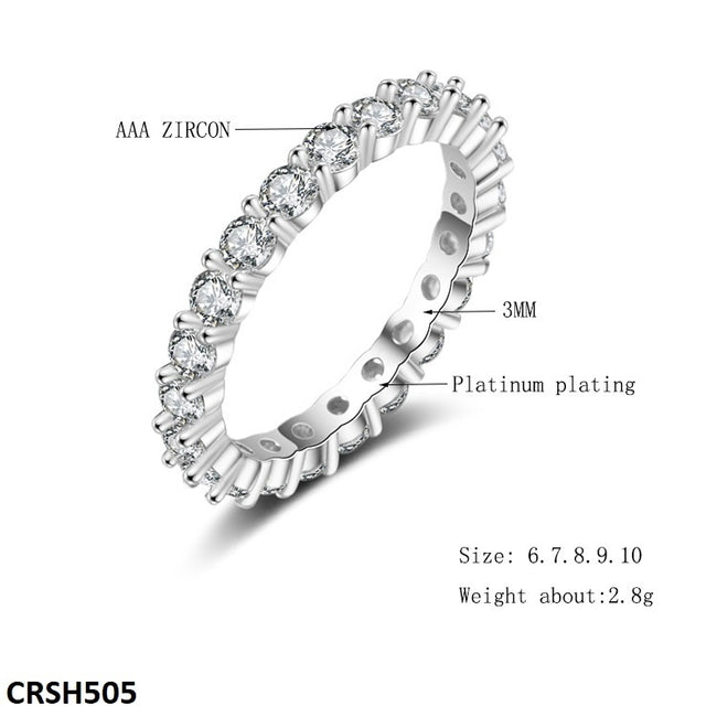 Casual Silver Ring 5