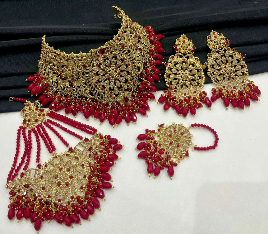 Goldplated Bridal Set