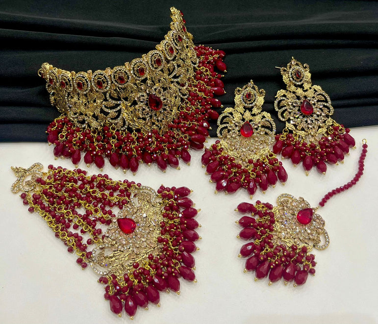 Goldplated Bridal Set