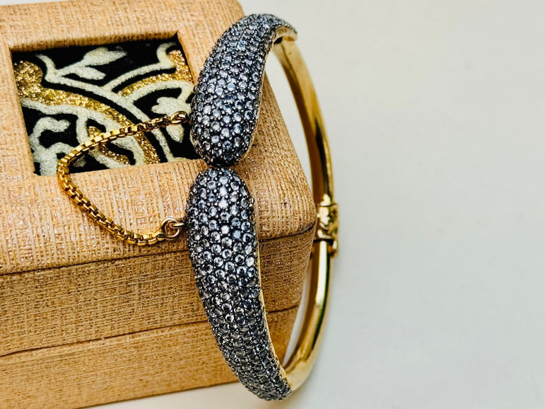 Goldplated Jurao Stone Bangles