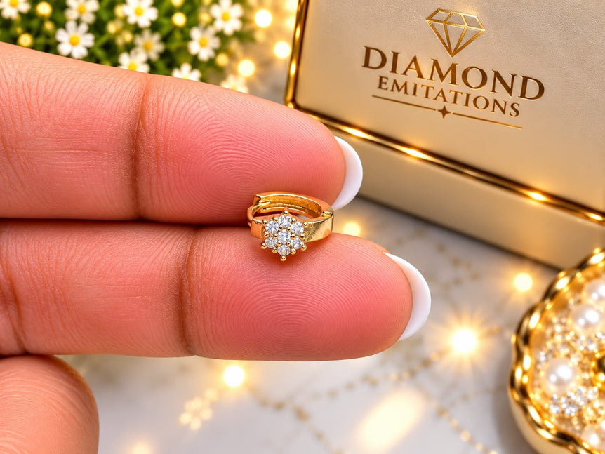 18 karat gold plated imported nosering
