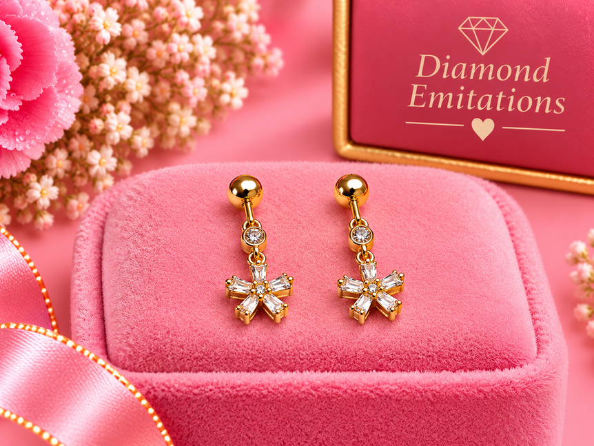 18k Goldplated Earstuds