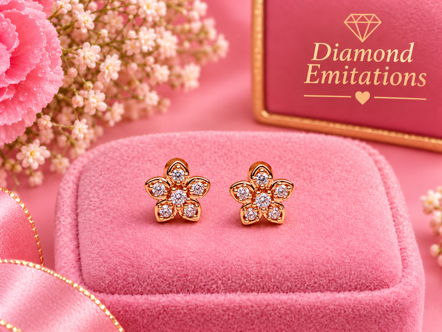 18k Goldplated Earstuds