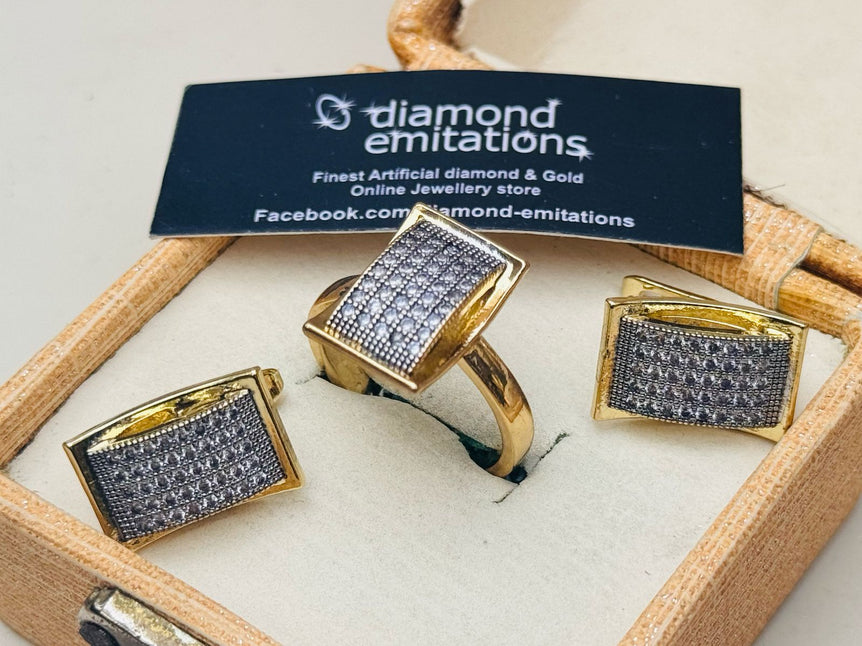 18k Gold Plated Set