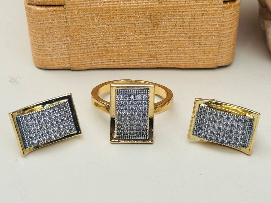 18k Gold Plated Set