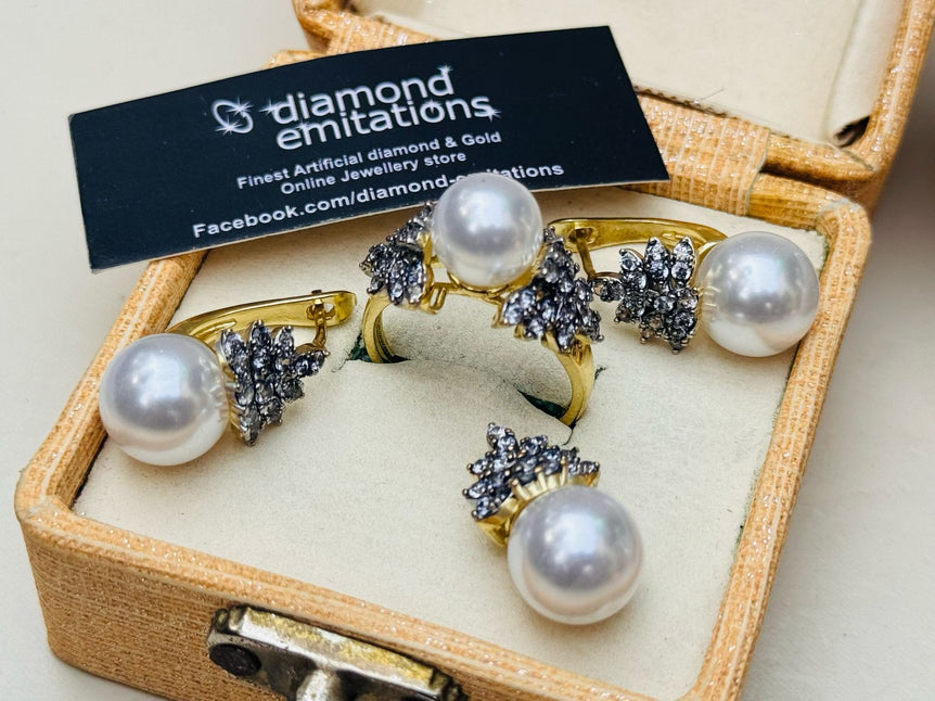 18k Gold Plated Set
