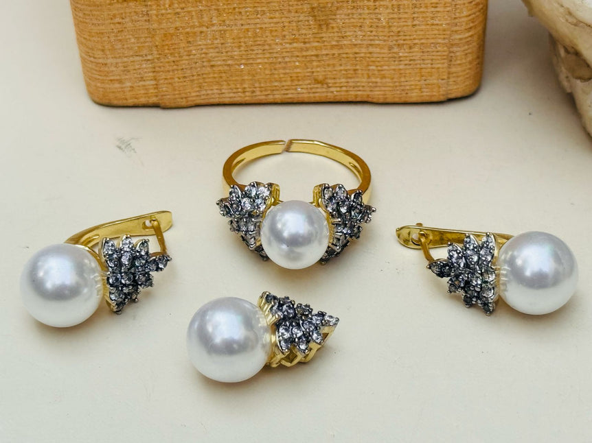 18k Gold Plated Set