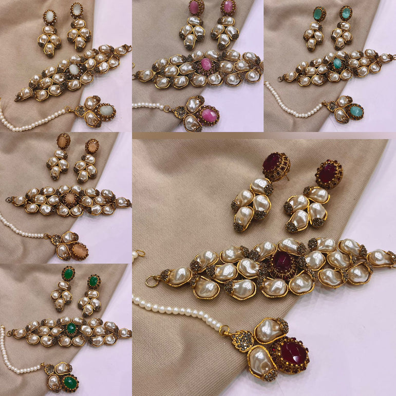 Gold plated Chokar Set