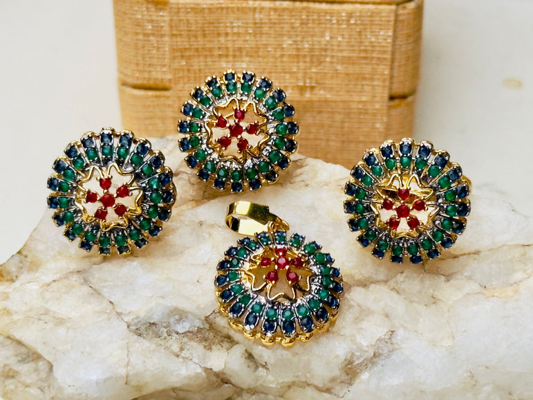 Designer Pendent Set