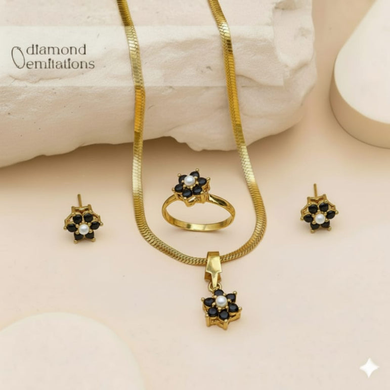 22k Goldplated Pendent Set