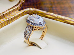 24k gold plated imported ring