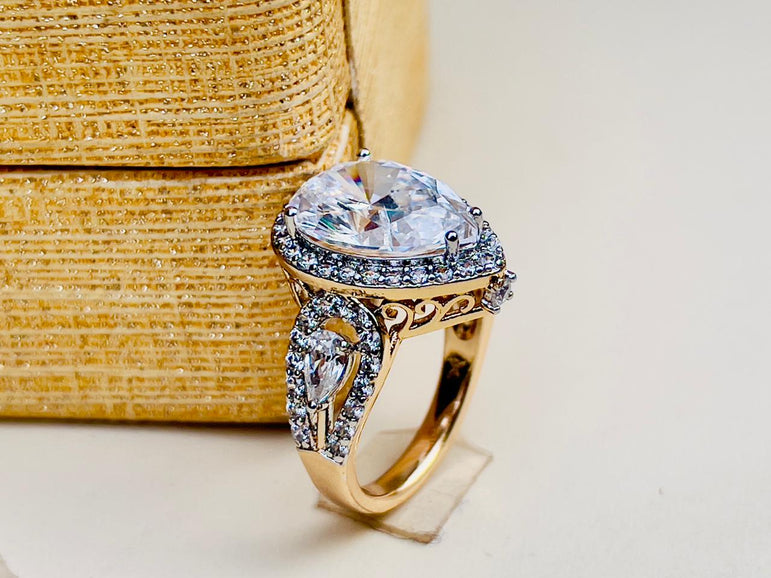 24k gold plated imported ring