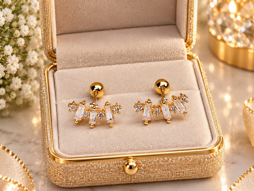 18k Goldplated Earstuds