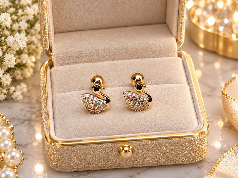 18k Goldplated Earstuds