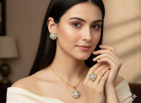 Diamond Cut Zircon Set