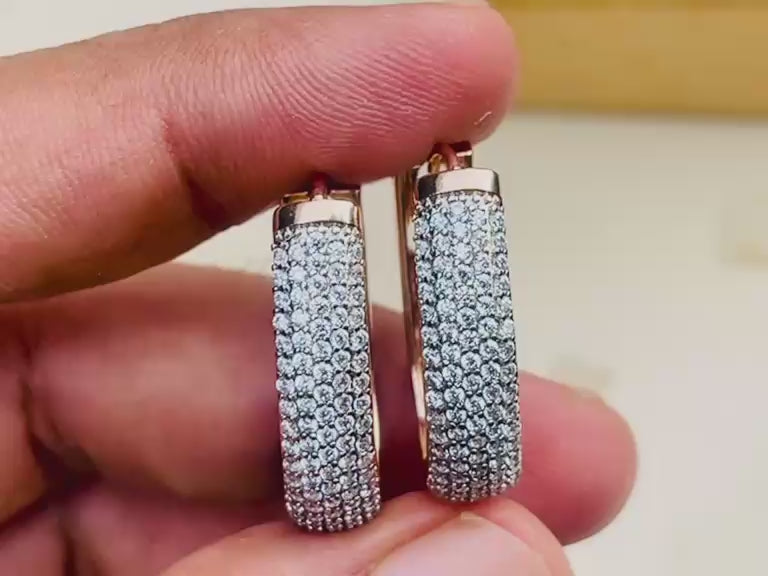 24k Goldplated Imported Branded Earhoops