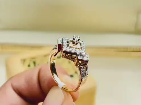 24k gold plated imported ring