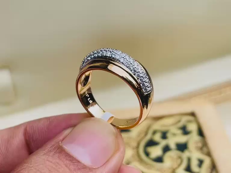 24k gold plated imported ring