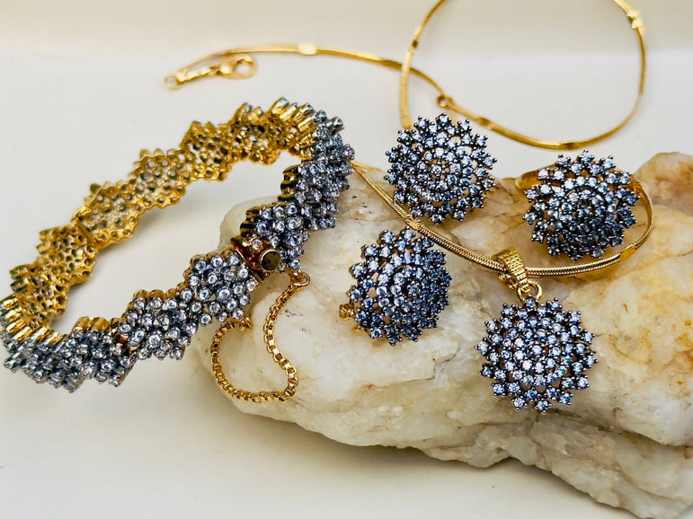 Goldplated Diamond Cut Combo Deal