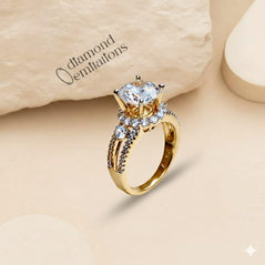 24k gold plated imported branded ring