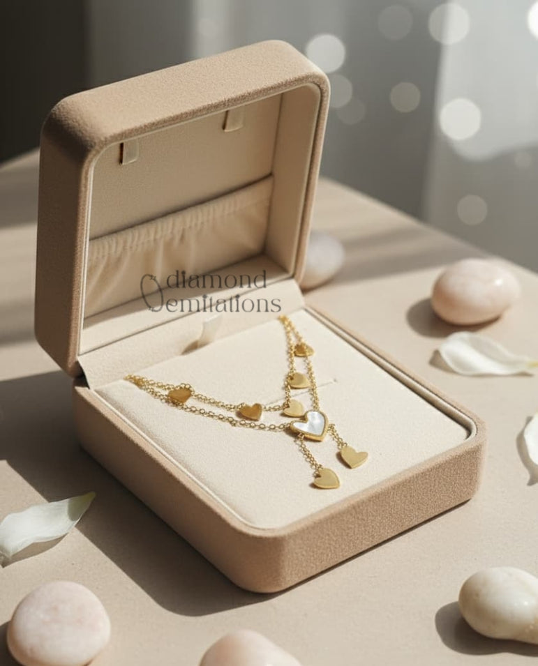 Goldplated Imported Chain and locket