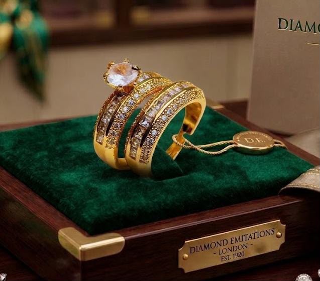 24k gold plated imported ring