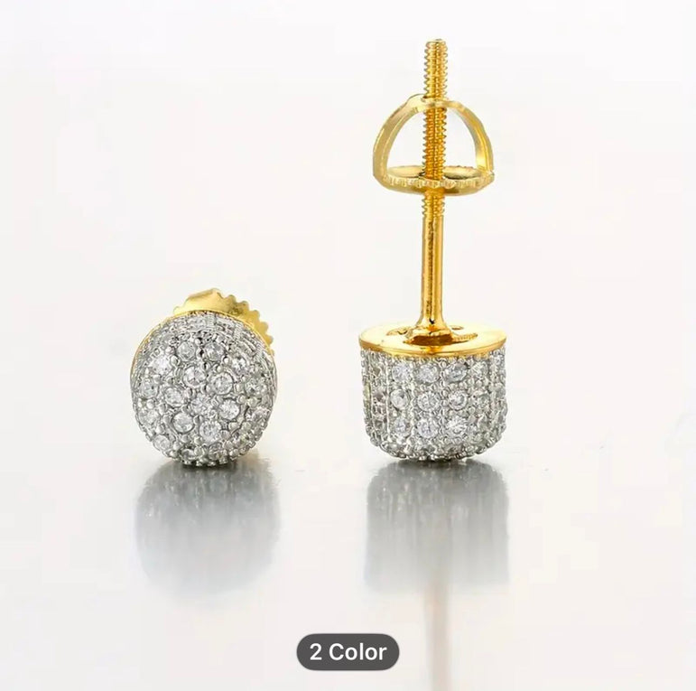 Goldplated Zircon Earstuds