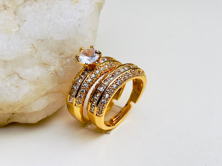 24k gold plated imported ring