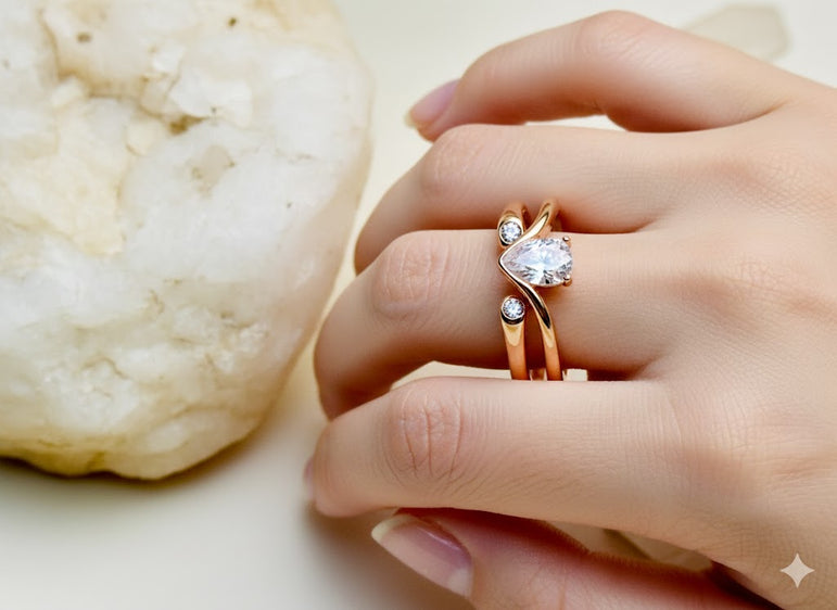 24k gold plated imported branded ring