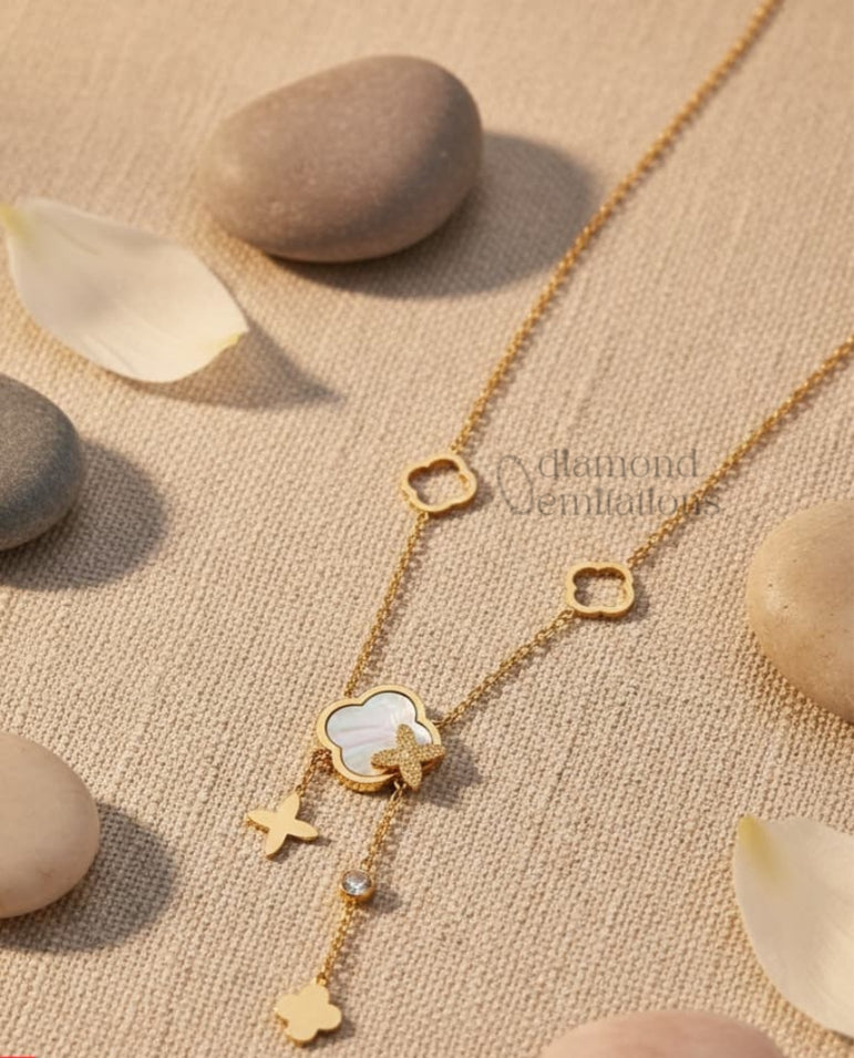 Goldplated Imported Chain and locket