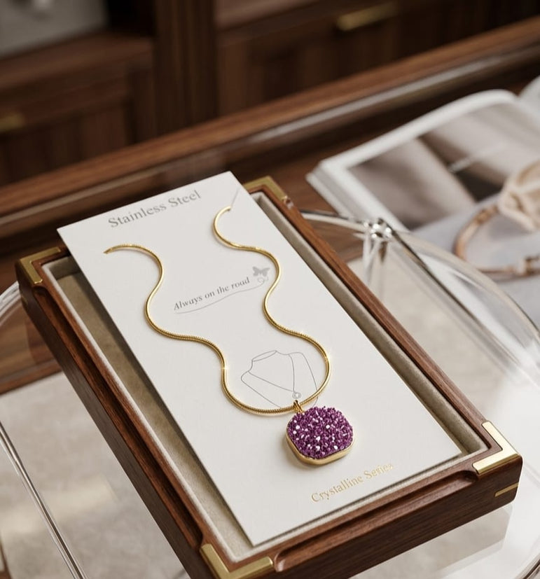 Goldplated Stainless Steel Chain Locket