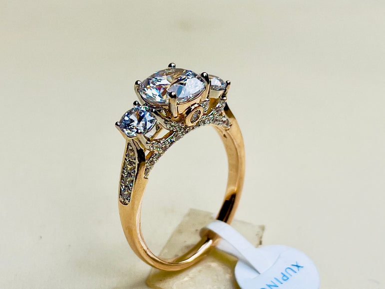 24k Gold Plated Branded Ring
