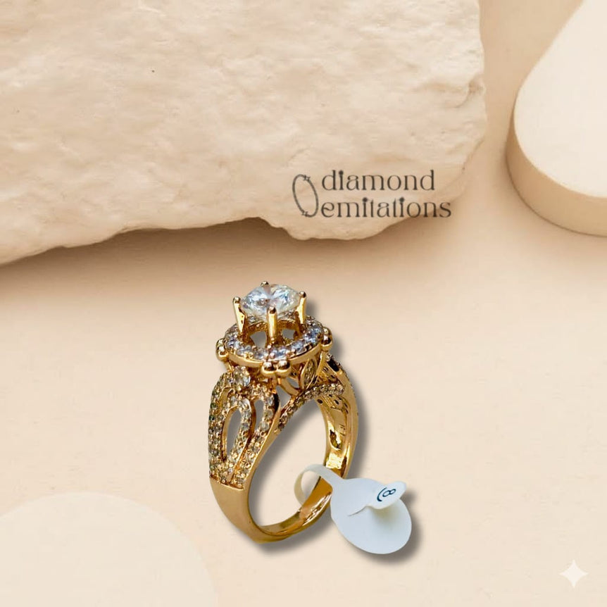 24k gold plated imported ring