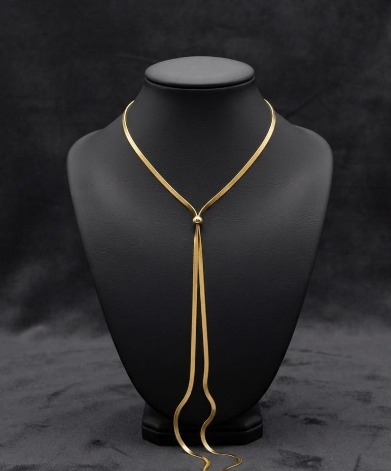 Goldplated Stainless Steel Chain Locket