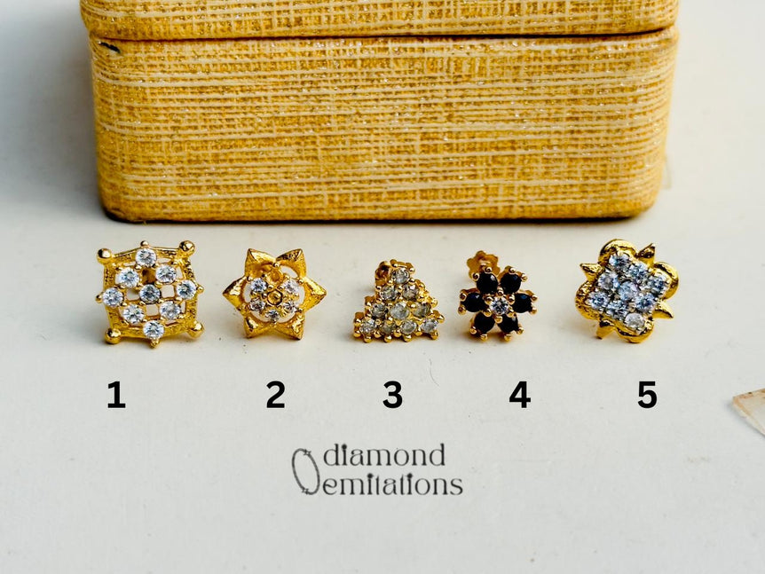 Diamond Cut Nosepins