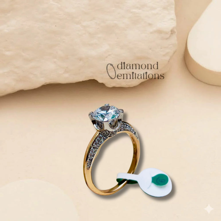 24k gold plated imported branded ring