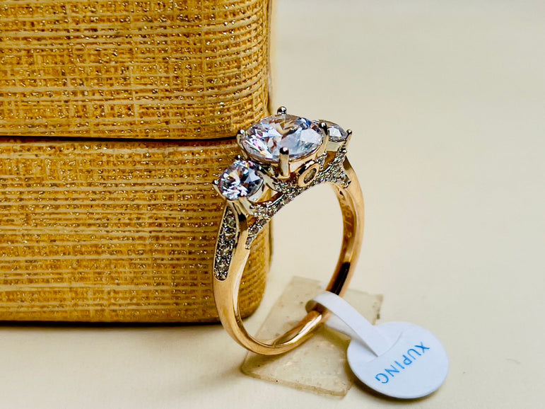 24k Gold Plated Branded Ring