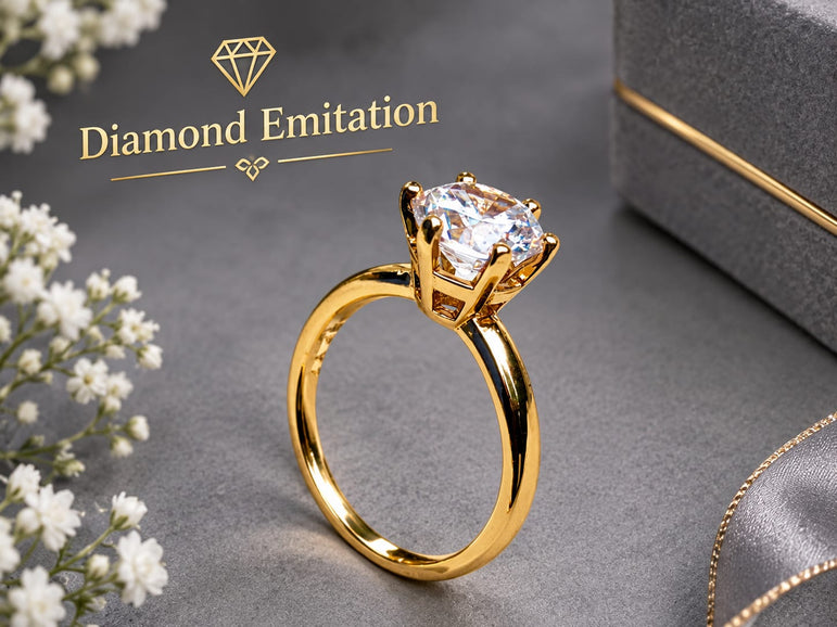 24k gold plated imported ring