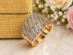 24k Gold Plated Branded Ring