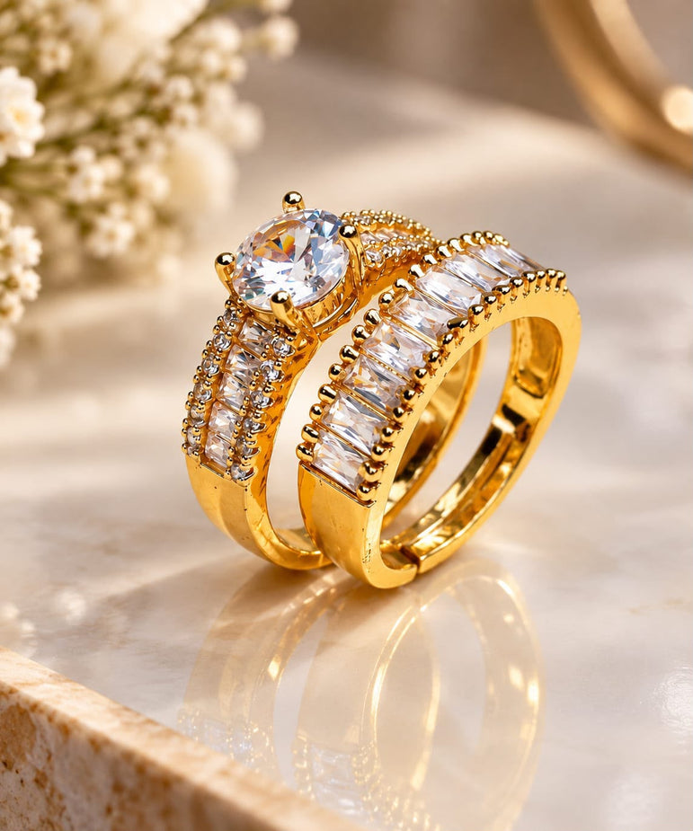 24k gold plated imported ring