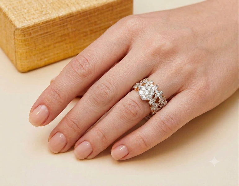 24k gold plated imported ring
