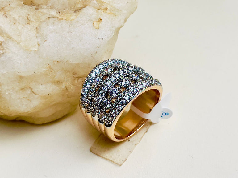 24k Gold Plated Branded Ring