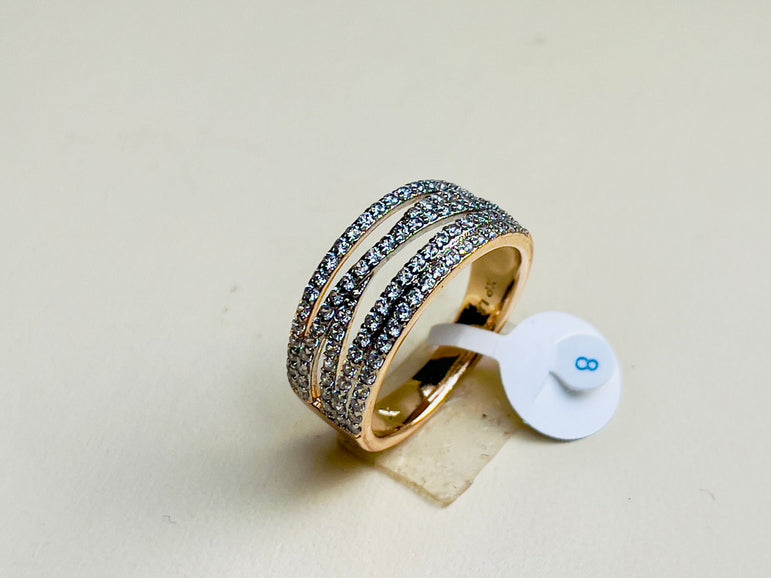 24k Gold Plated Branded Ring