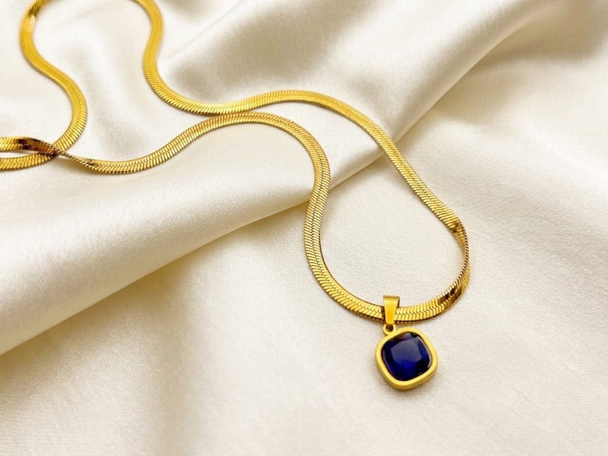 Goldplated Imported Chain and locket